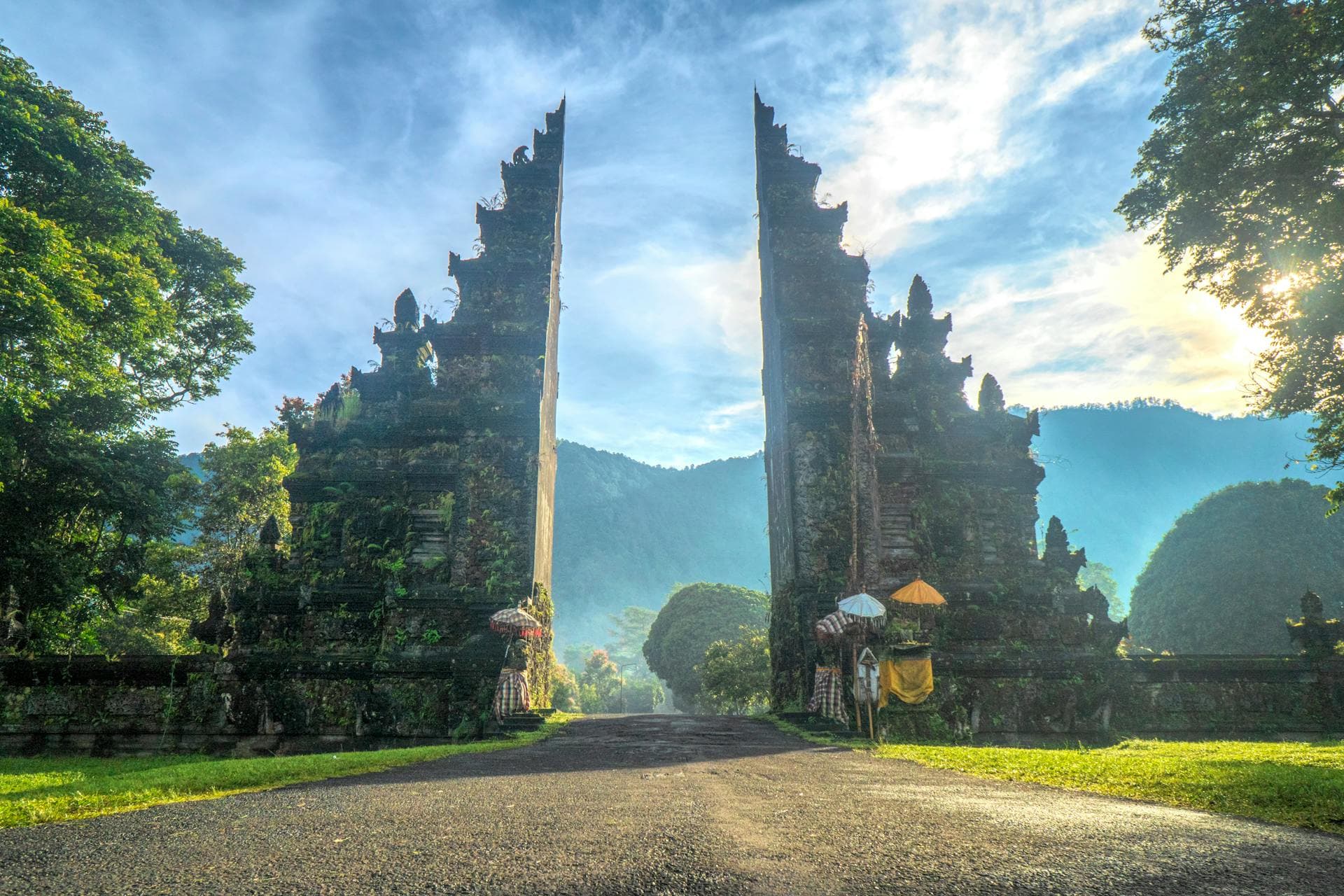 Temple background